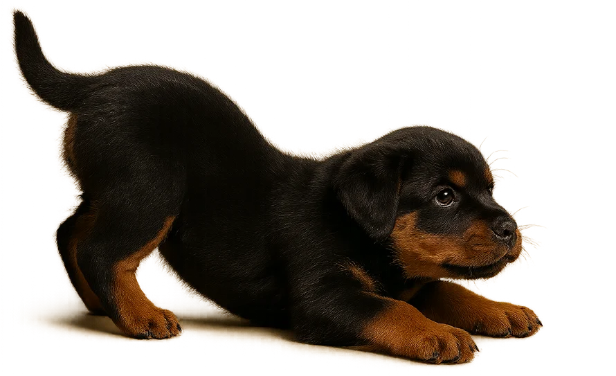 Rottweiler Jumping